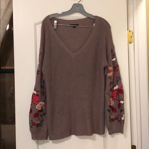 Embroidered American Eagle Sweater